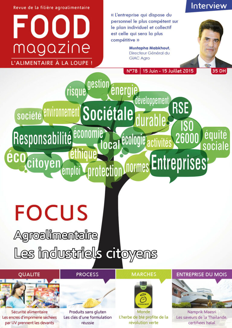 Food magazine a consacré un article au CRT Agir
