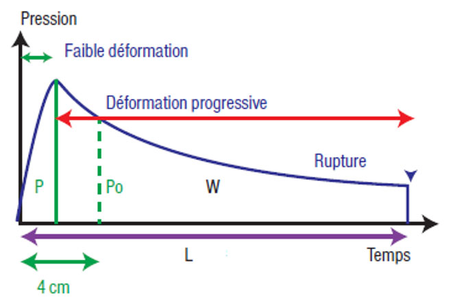 Image AGIR : Graphique Alveogramme farine Partenaire pour l'innovation, la formation et le développement dans le secteur agroalimentaire.